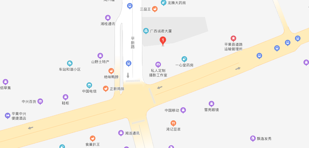 广西智团律师事务所地图